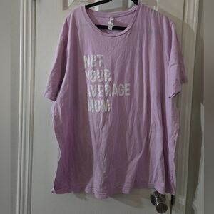 3x "not your average mom" tshirt